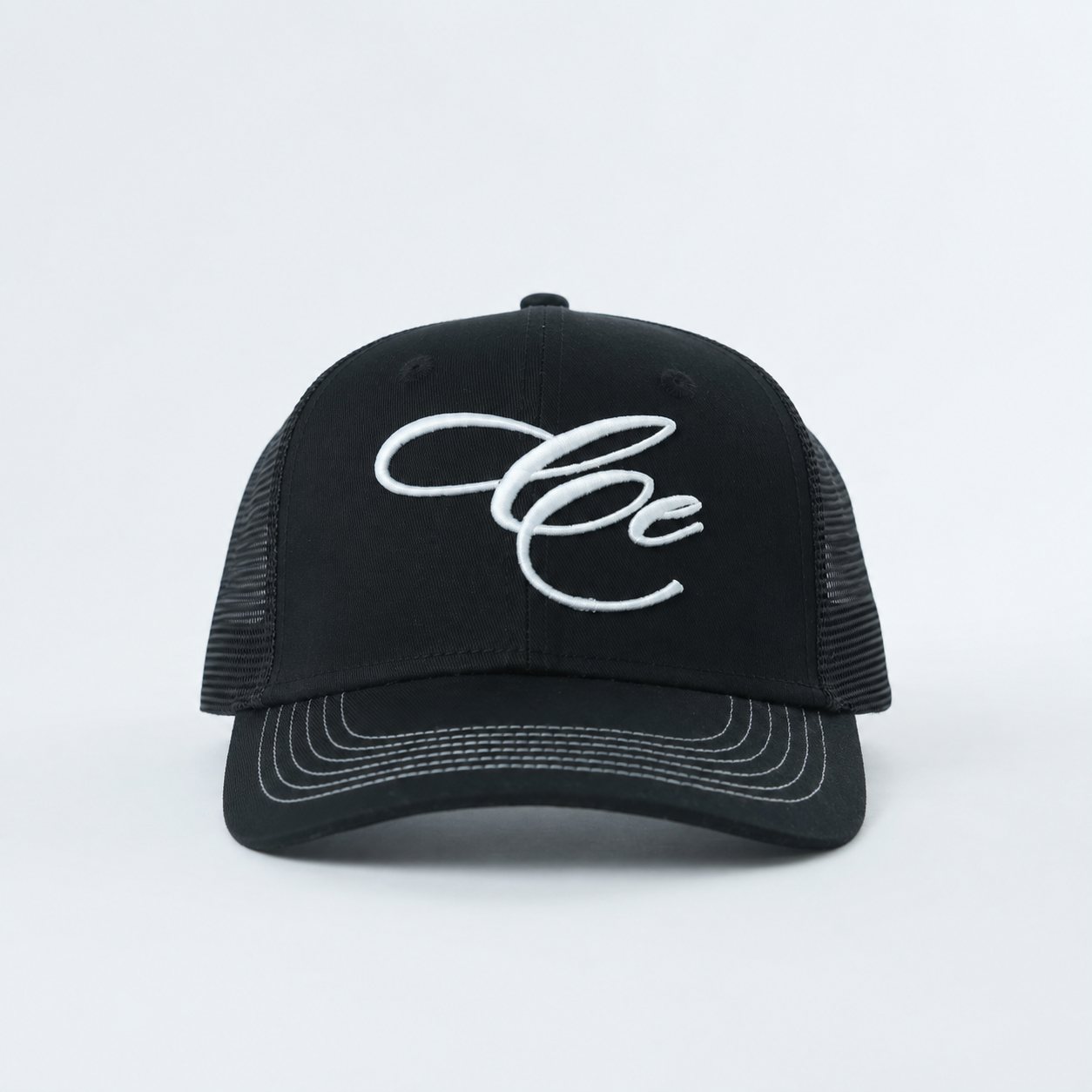 The Black Trucker Cap