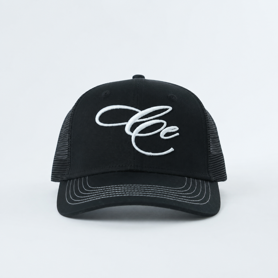 The Black Trucker Cap