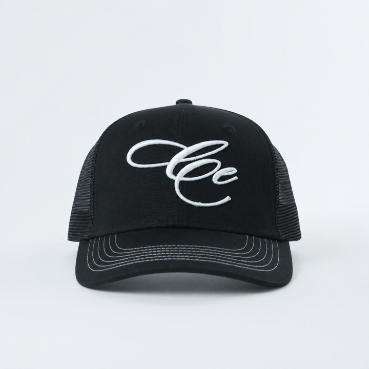 The Black Trucker Cap