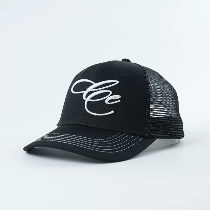 The Black Trucker Cap