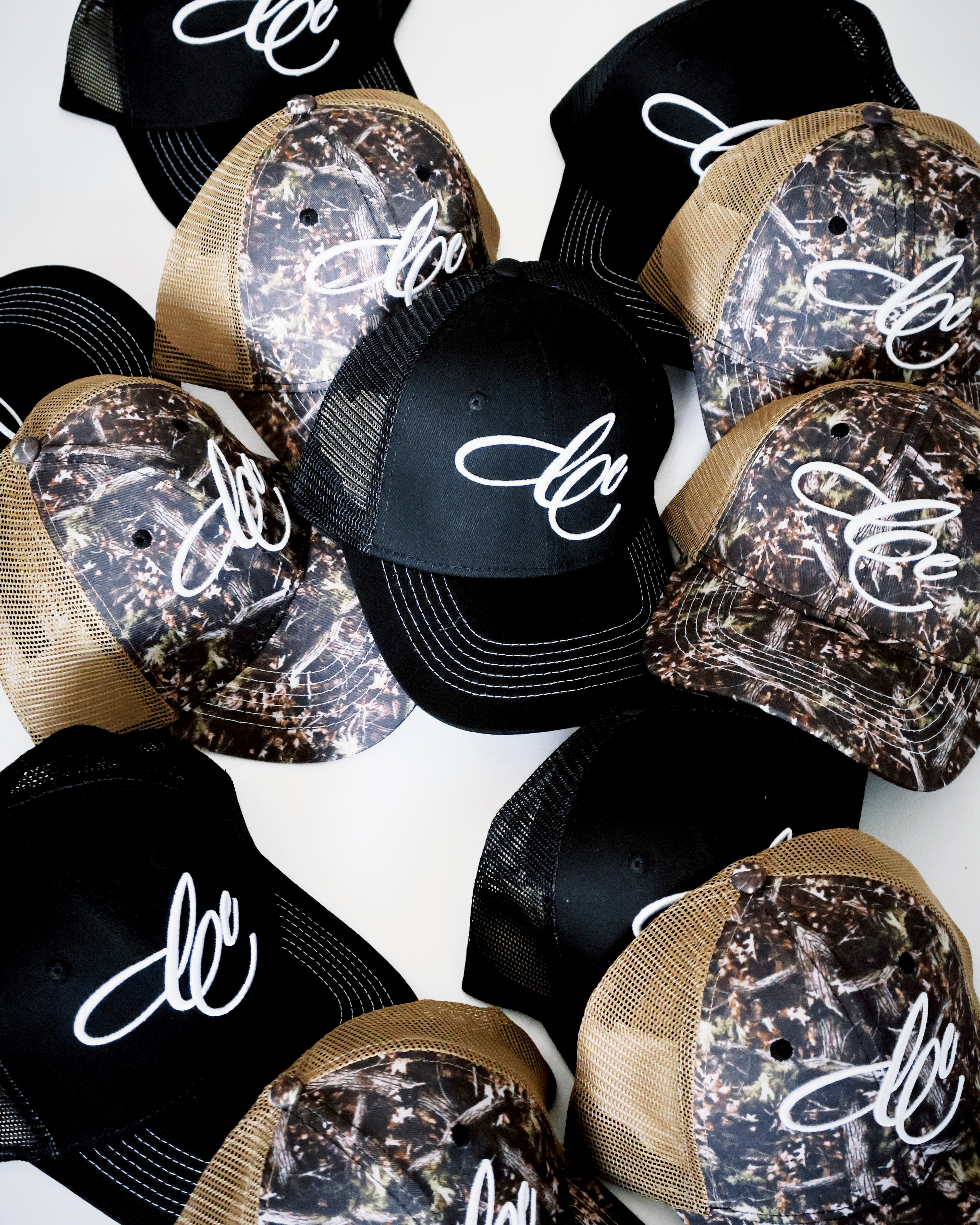 The Black Trucker Cap