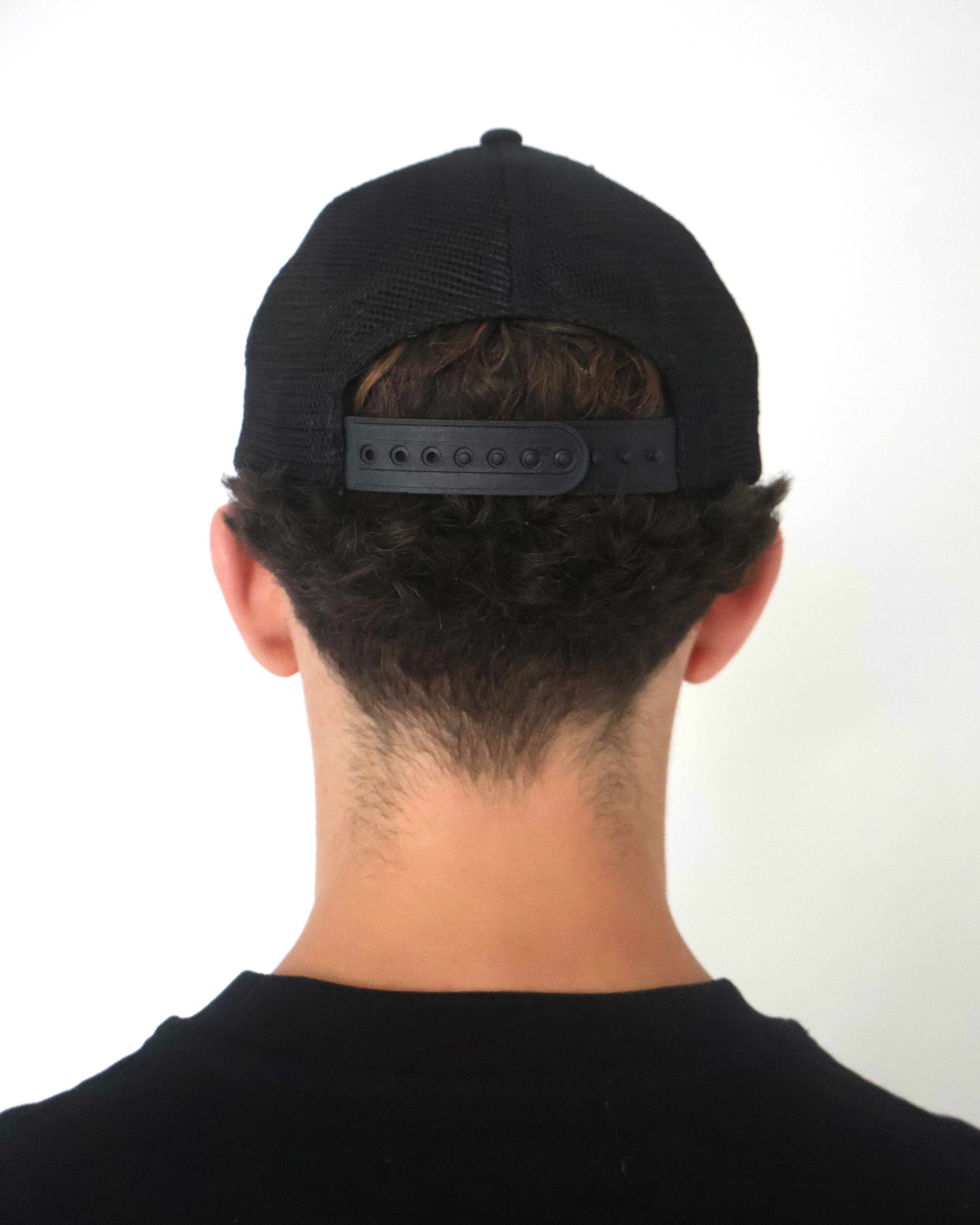 The Black Trucker Cap